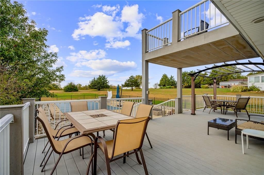 Deck and composite deck at 9260 Oakcrest Drive, Lenexa, KS 66227