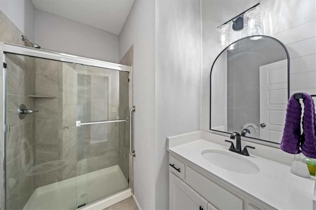 Photo 13: walk-in shower, 20435 W 107th Place, Olathe, KS 66061
