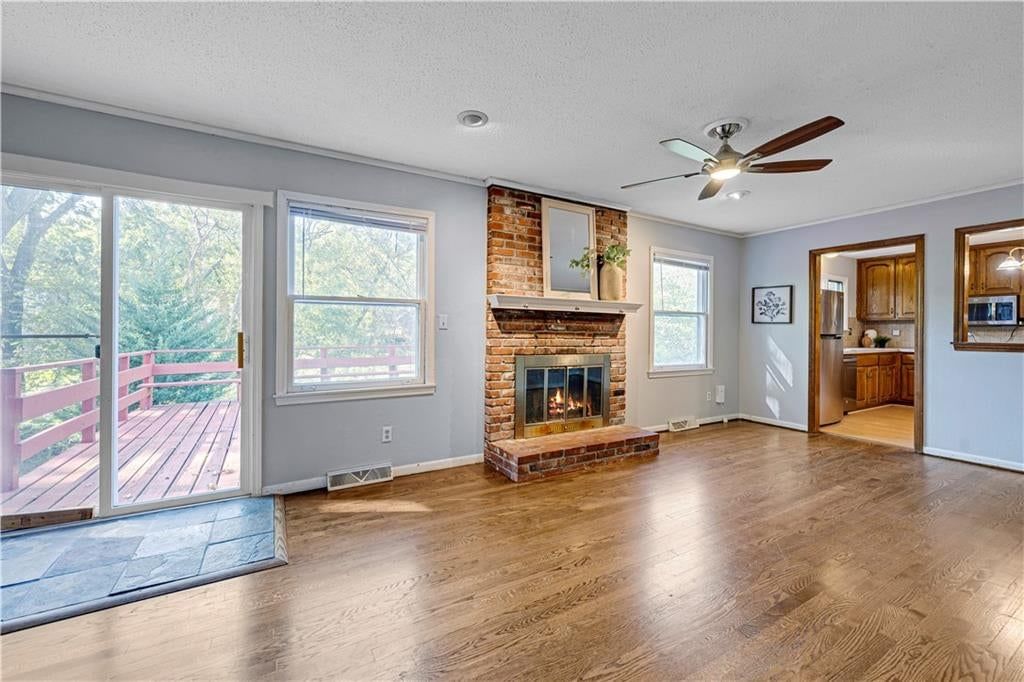 Floor-to-ceiling windows and wall of windows at 10130 Horton Drive, Overland Park, KS 66207