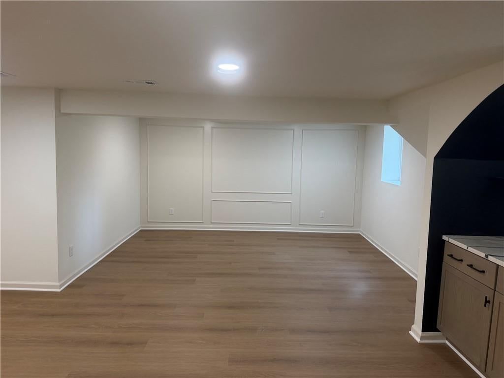 Finished basement and recessed lighting at 12001 ABERDEEN Street, Leawood, KS 66209