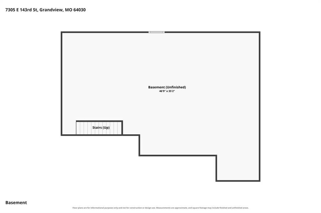 Staircase at 7305 E 143rd Street, Grandview, MO 64030