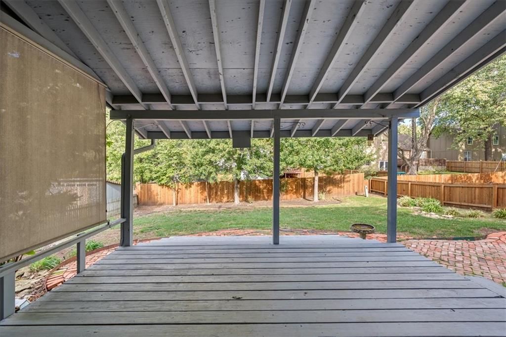 Deck, composite deck and covered patio at 1425 N Hunter Drive, Olathe, KS 66061