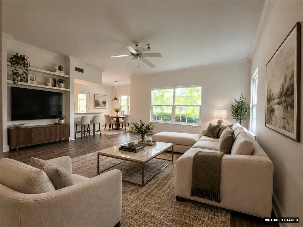 Photo 2: open floor plan, 11630 Tomahawk CreeK Parkway #J, Leawood, KS 66211