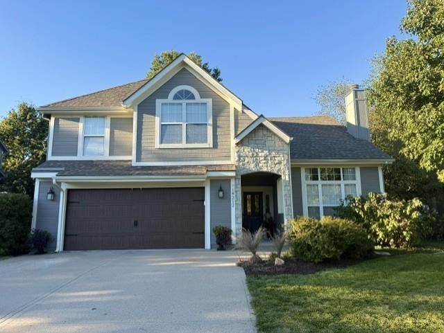 Gray exterior at 18212 W 156TH Street, Olathe, KS 66062
