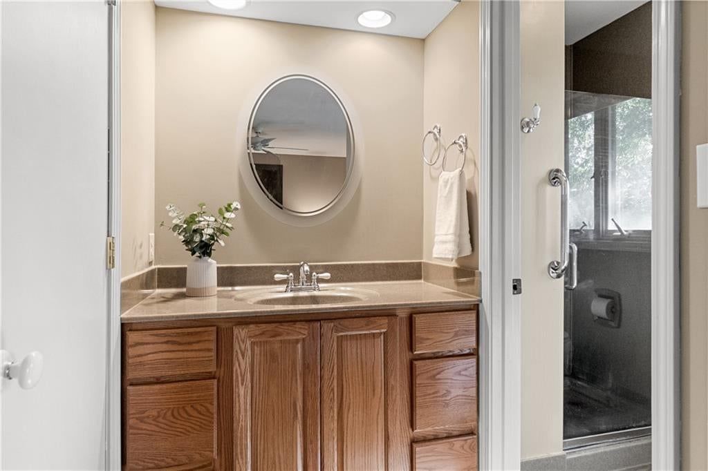 Photo 17: walk-in shower, 10909 W 102nd Street, Overland Park, KS 66214