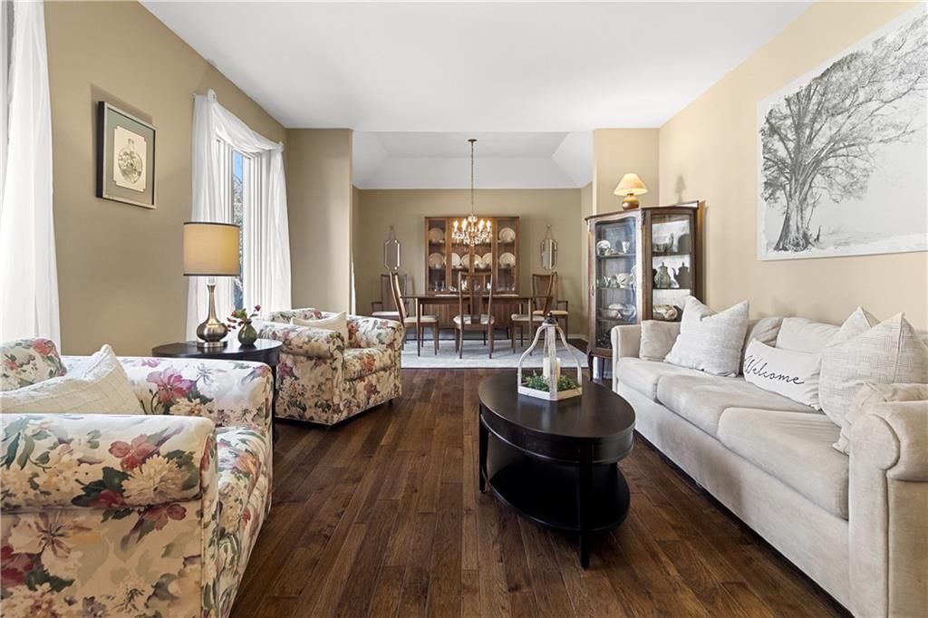 Fireplace, statement lighting and built-ins at 10909 W 102nd Street, Overland Park, KS 66214