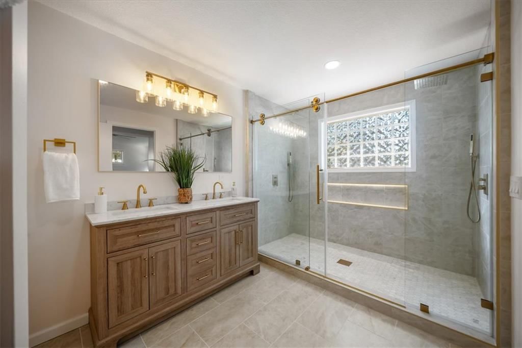 Photo 13: walk-in shower, 7908 Windsor Street, Prairie Village, KS 66208