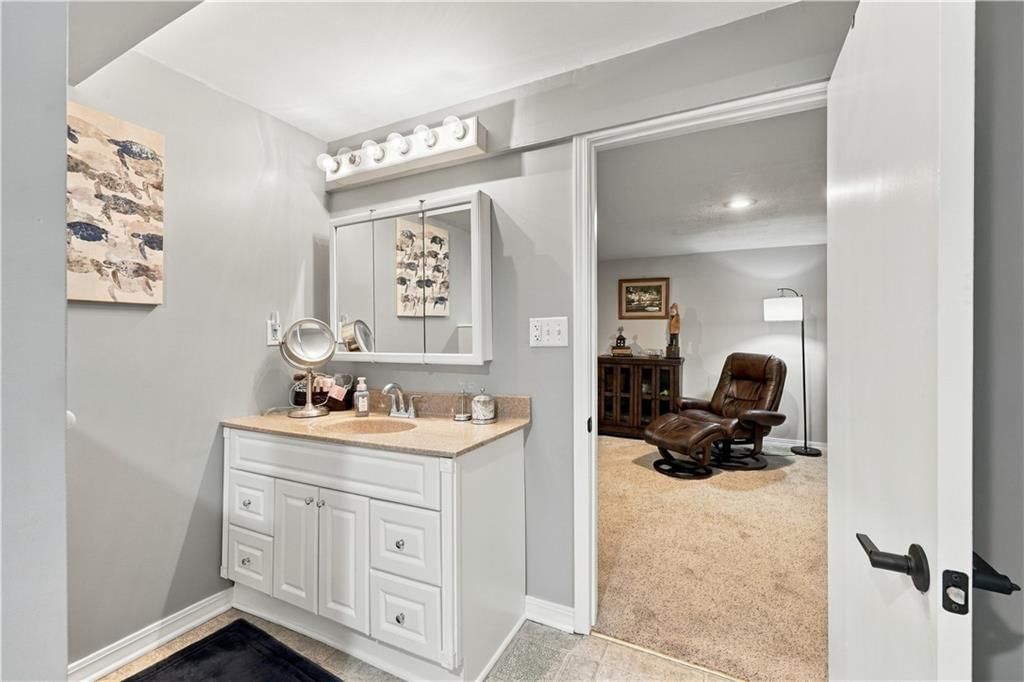 Renovated bathrooms at 12908 E 58th Street, Kansas City, MO 64133