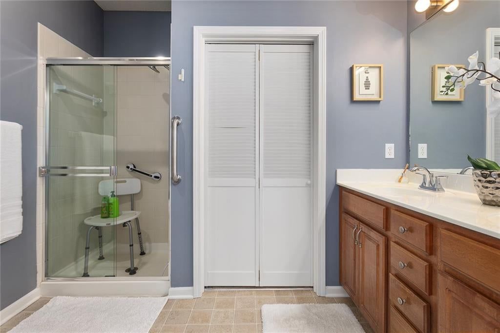 Photo 22: frameless glass shower, 22541 W 72nd Street, Shawnee, KS 66227