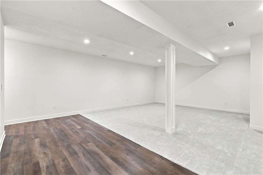 Finished basement at 2730 S 37th Street, Kansas City, KS 66106