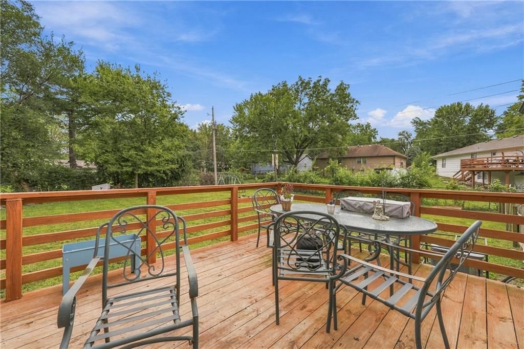 Deck at 8427 Jame A Reed Road, Raytown, MO 64138