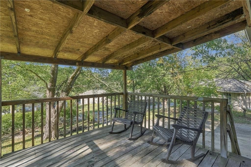 Deck, covered patio and wood deck at 2206 Wilson Avenue, Leavenworth, KS 66048