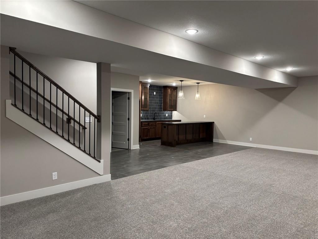 Finished basement at 1816 SW Arbormist Drive, Lee's Summit, MO 64082