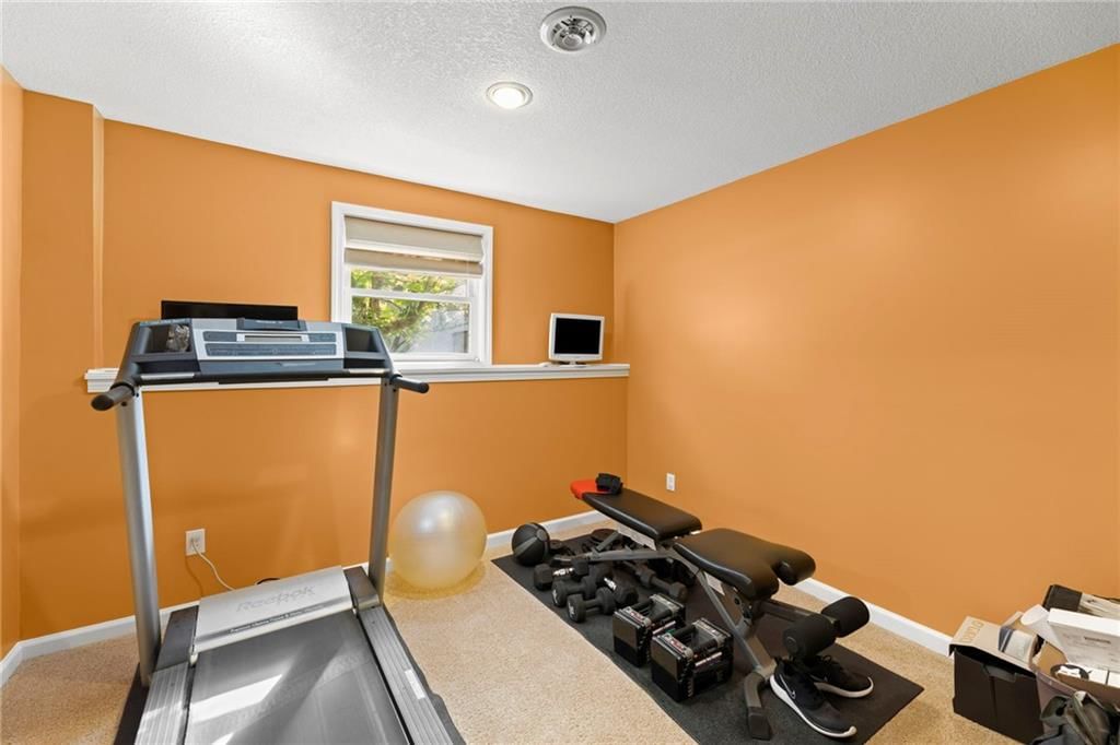 Home gym at 22007 52nd Street, Shawnee, KS 66226