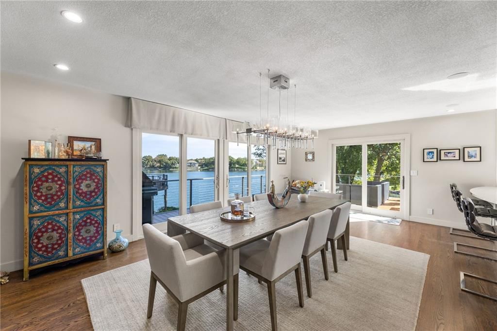 Floor-to-ceiling windows at 4503 NE Waters Edge Street, Lee's Summit, MO 64064
