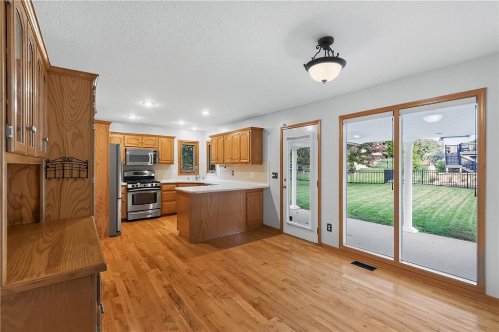 Fenced yard at 9431 N Monroe Court, Kansas City, MO 64156