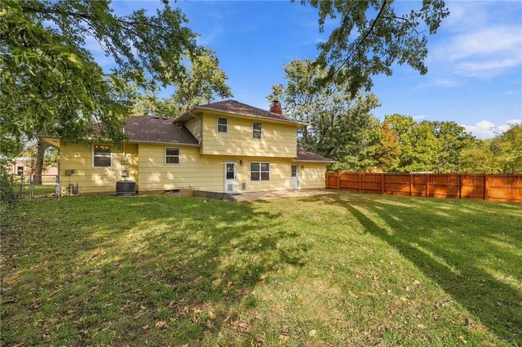 Concrete patio at 311 E Washington Street, Gardner, KS 66030
