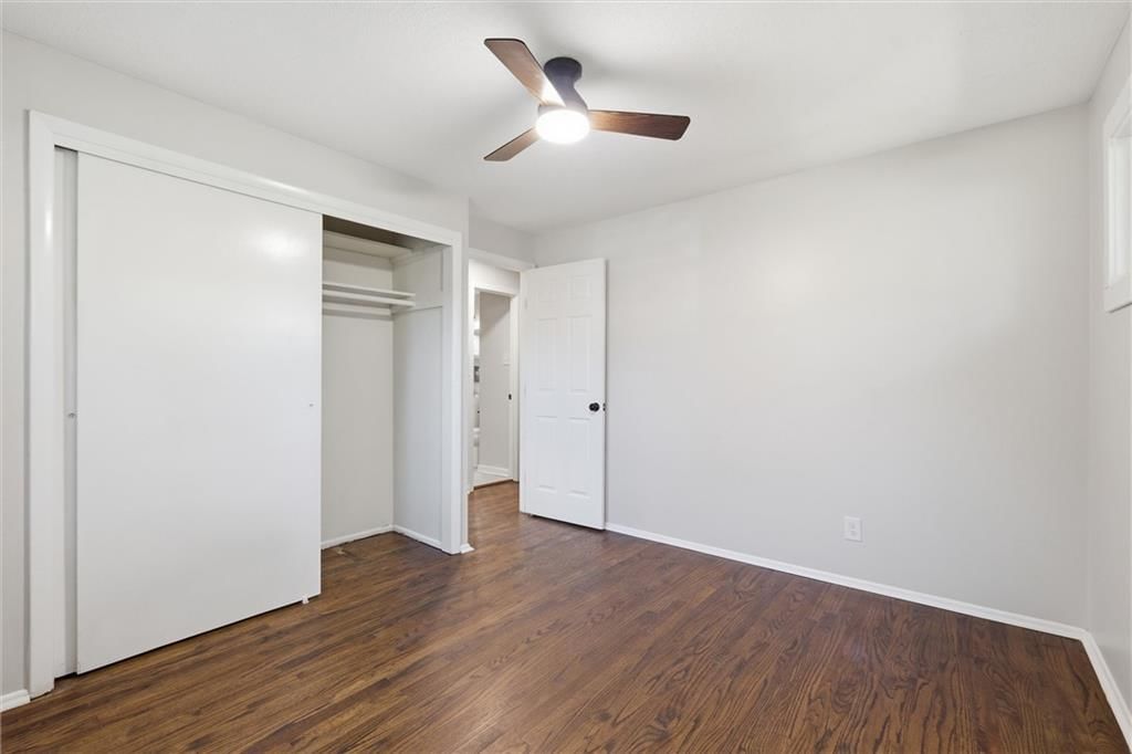 Walk-in closet at 8503 Crystal Avenue, Kansas City, MO 66209
