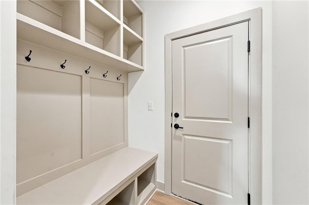 Mudroom built-ins at 2605 NE Crestview Street, Blue Springs, MO 64029