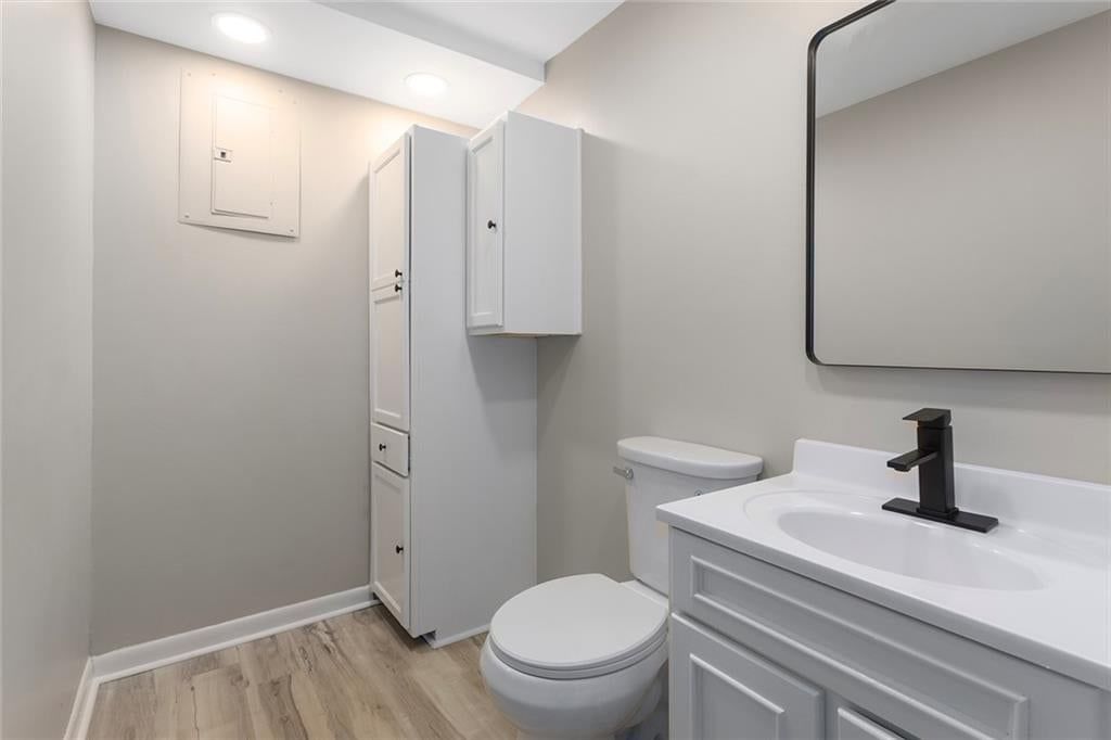 Renovated bathrooms at 5708 NE 50th Street, Kansas City, MO 64119
