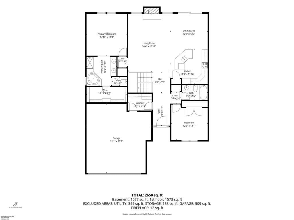 Main-floor primary bedroom at 9605 NE 100th Street, Kansas City, MO 64157