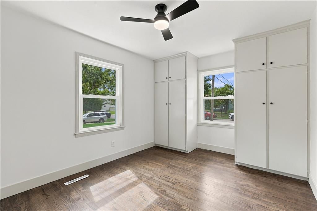 Walk-in closet at 7907 Reinhardt Lane, Prairie Village, KS 66204