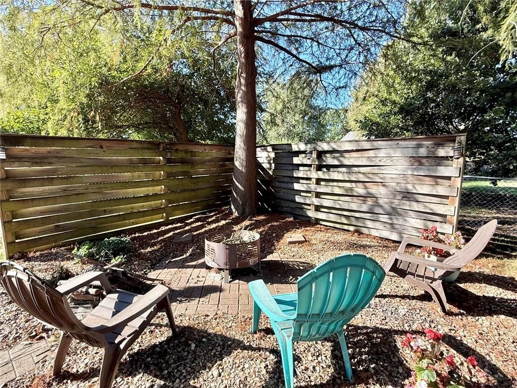 Fire pit at 2130 Sunset Circle, Pleasant Hill, MO 64080