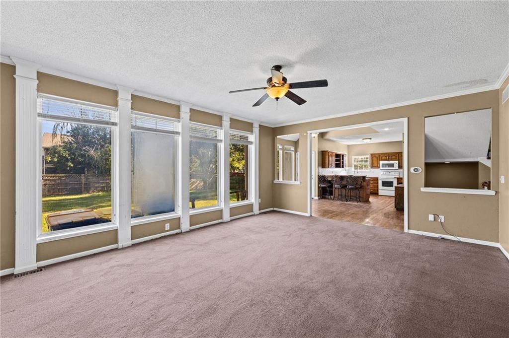 Open floor plan at 18417 ELM Street, Gardner, KS 66030