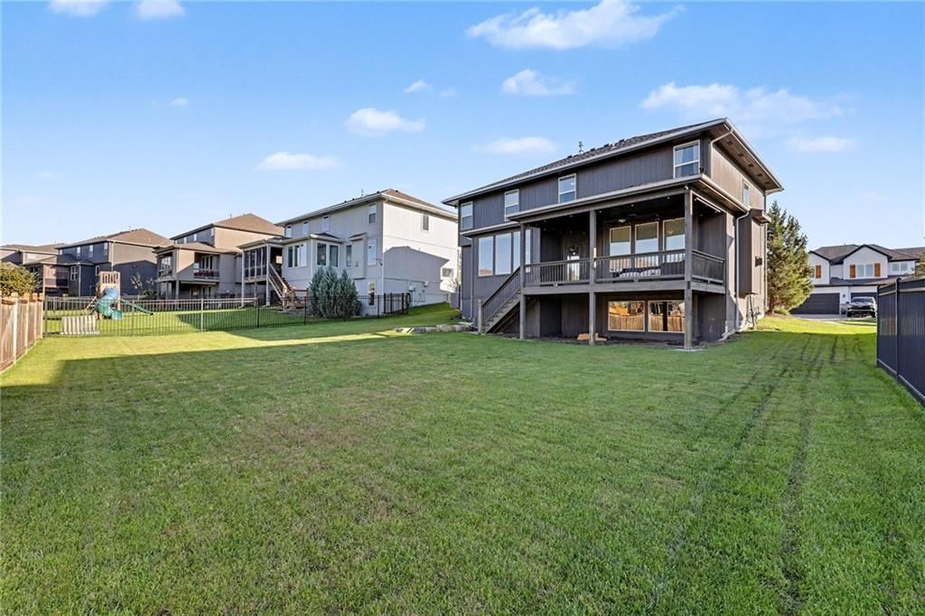 Big backyard, fenced yard and flat lot at 16046 W 172nd Terrace, Olathe, KS 66062