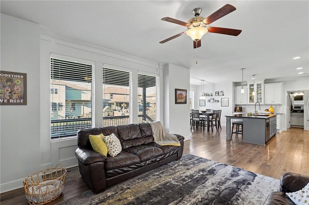 Open floor plan at 16046 W 172nd Terrace, Olathe, KS 66062