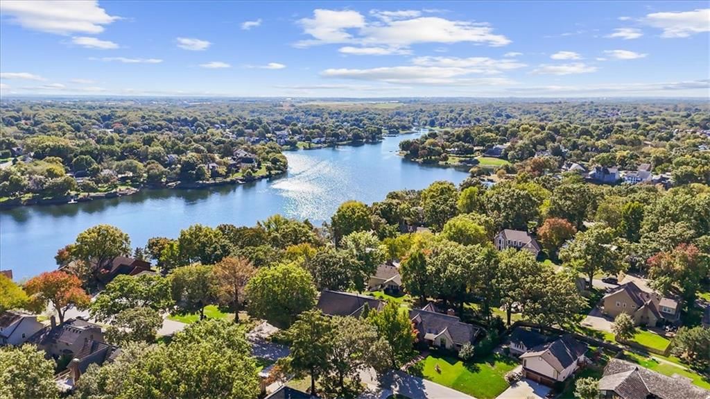 Lake visible from the property at 204 NW Cypress Street, Lee's Summit, MO 64064