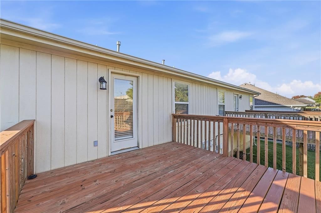 Deck and wood deck at 200 SW Chartwell Drive, Lee's Summit, MO 64082