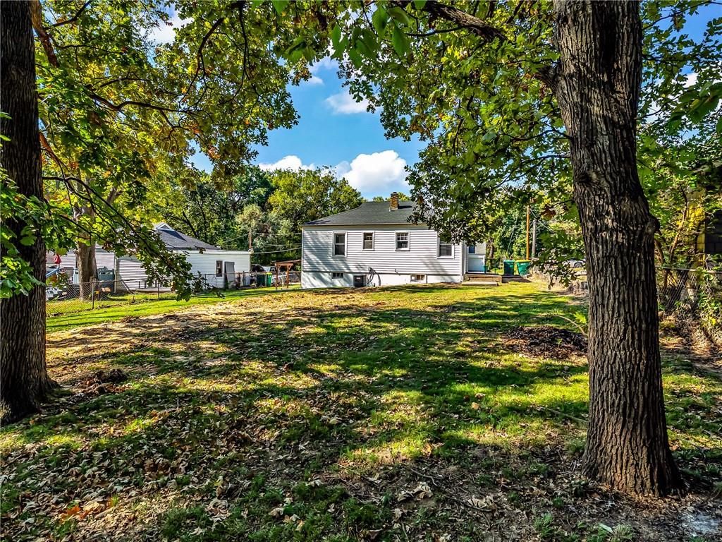 Mature trees at 2221 N 36th Street, Kansas City, KS 66104