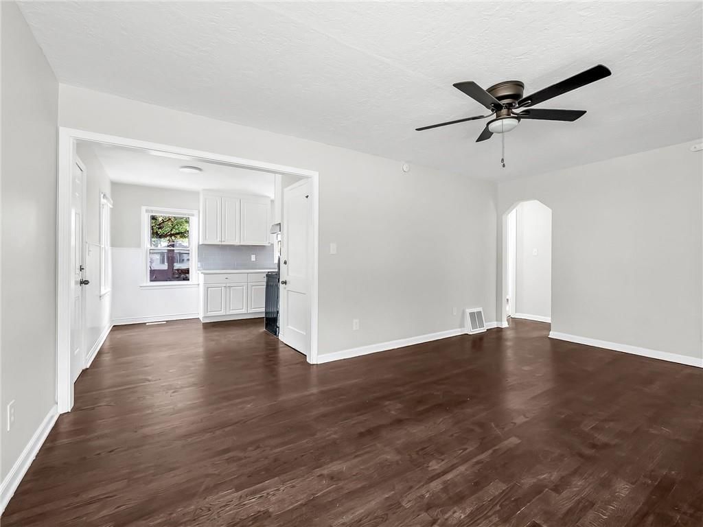 Open floor plan at 2221 N 36th Street, Kansas City, KS 66104