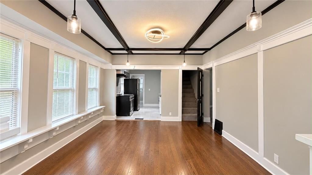 Staircase at 3942 Flora Avenue, Kansas City, MO 64110
