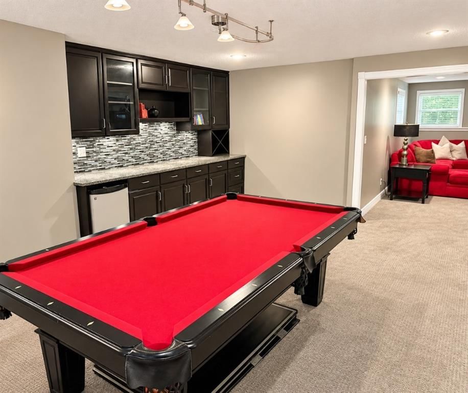 Pool table at 12824 GRANT Street, Overland Park, KS 66213