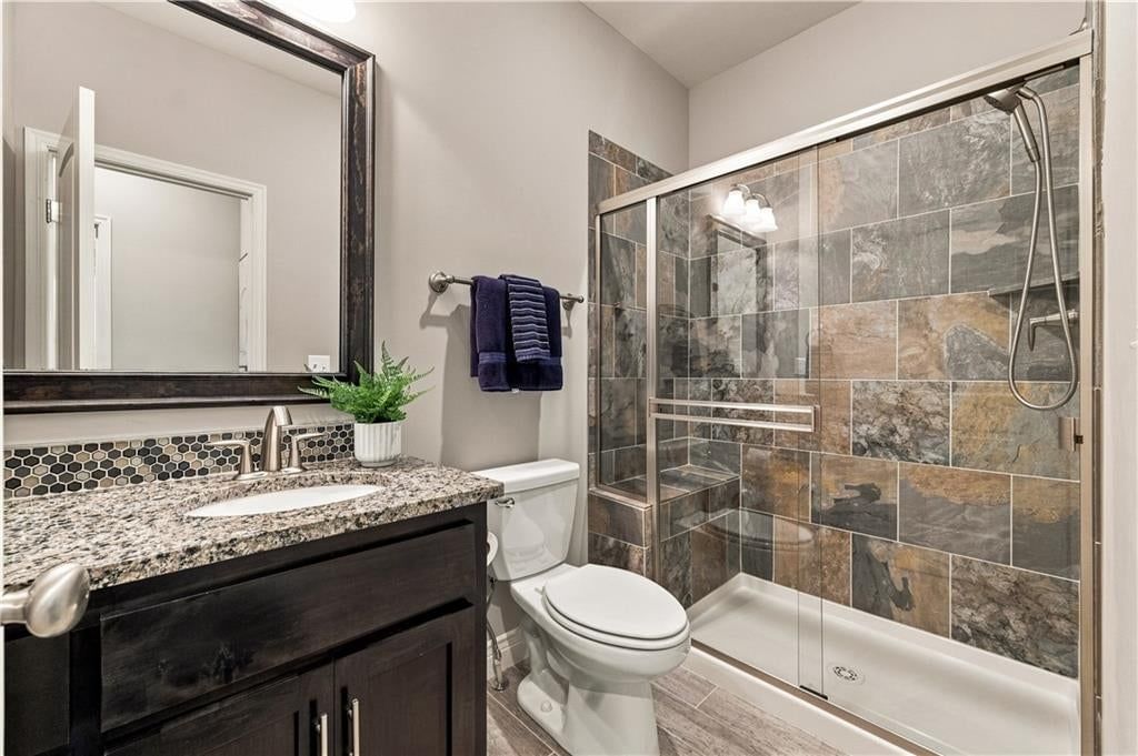 Photo 21: frameless glass shower, 8810 W 165th Terrace, Overland Park, KS 66085