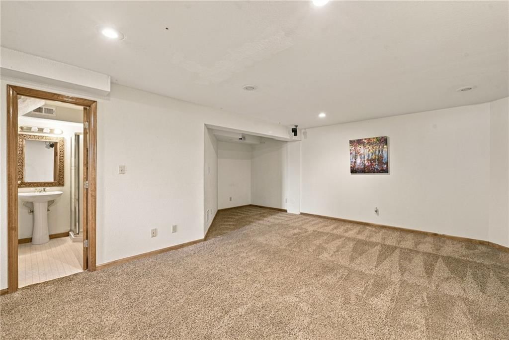 Finished basement at 18107 E 51st Street Court, Independence, MO 64055