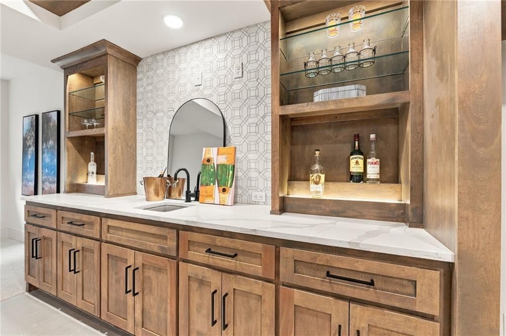 Renovated bathrooms at 4905 W 71st Street, Prairie Village, KS 66208