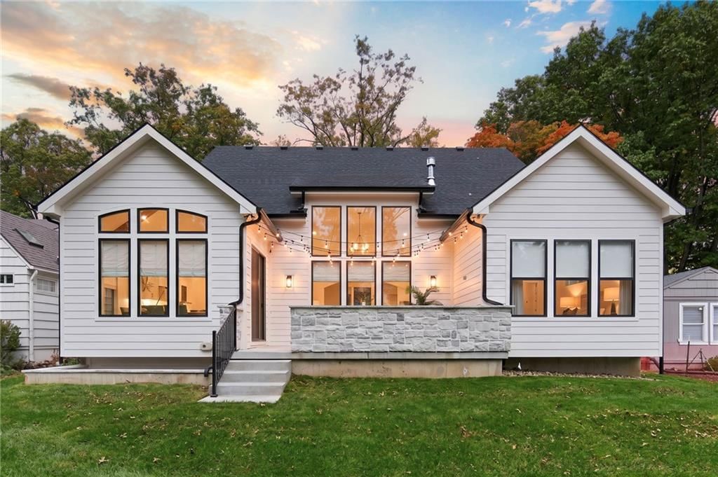 White exterior at 4905 W 71st Street, Prairie Village, KS 66208