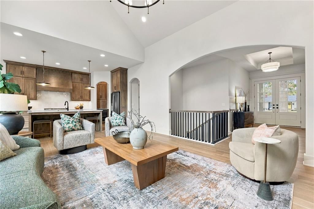 Open floor plan at 4905 W 71st Street, Prairie Village, KS 66208