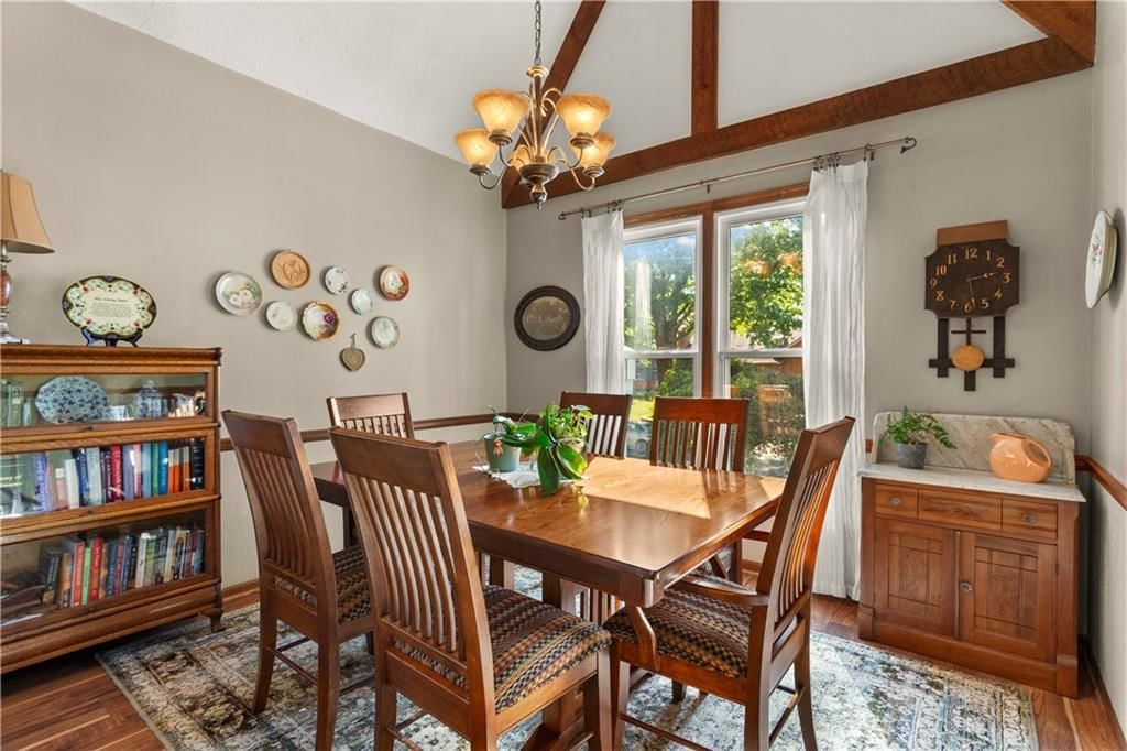 Wall of windows and built-ins at 205 SE Saratoga Drive, Blue Springs, MO 64014