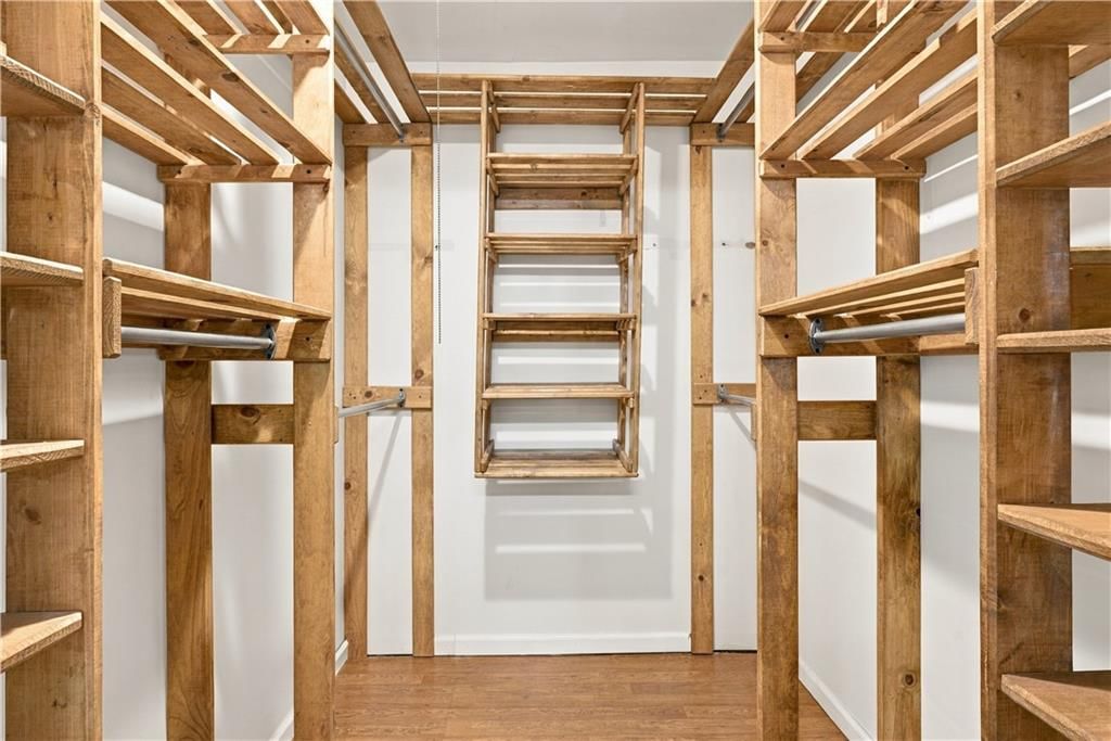 Walk-in closet at 14624 W 91st Place, Lenexa, KS 66215