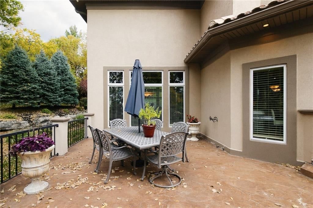 Concrete patio at 1205 NW 43rd Terrace, Kansas City, MO 64116