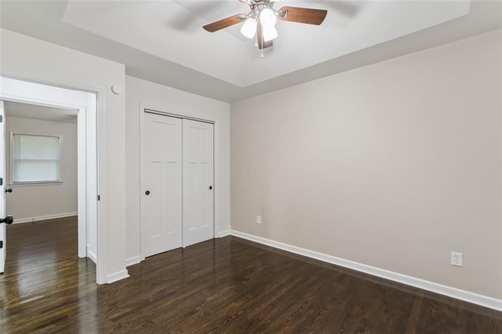 Walk-in closet at 417 N Jefferson Avenue, Liberty, MO 64068