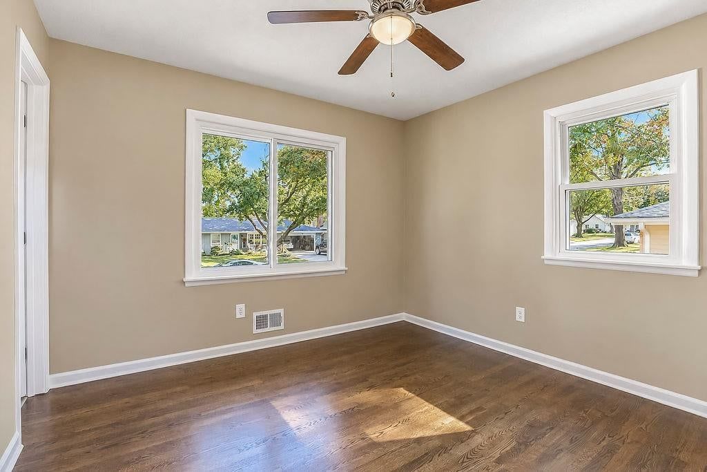 Hardwood floors at 6516 Ballentine Street, Shawnee, KS 66203